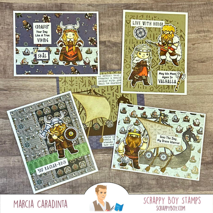 Scrappy Boy Stamps March 2025 Release