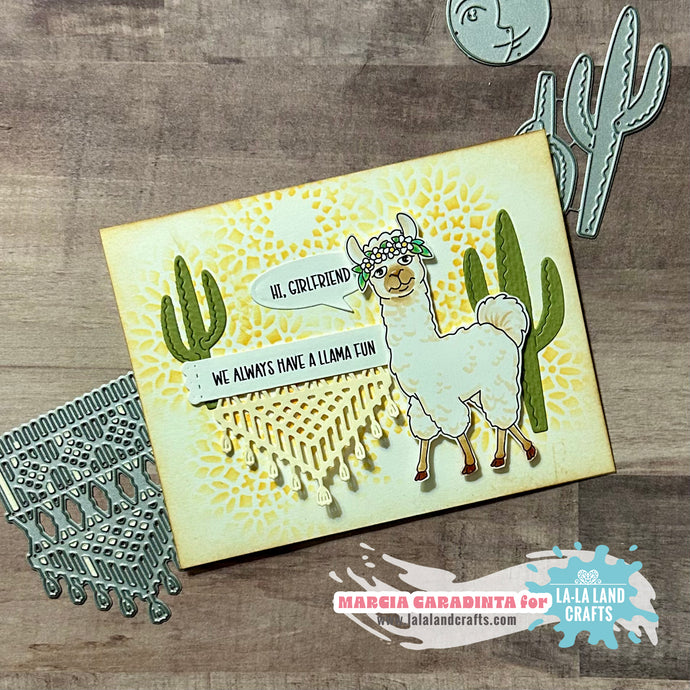 Llama Fun with La-La Land Crafts KOTM