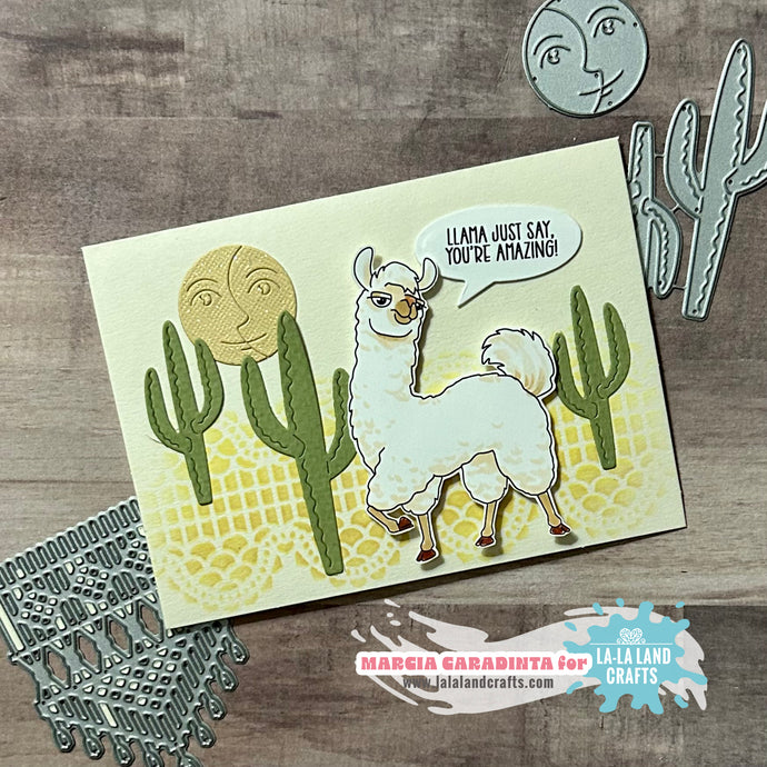 Llama Just Say with La-La Land Crafts KOTM